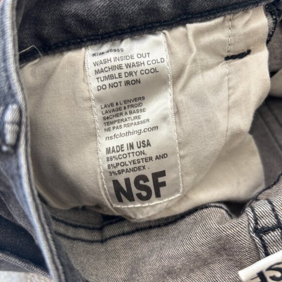 NSF Faded High-Rise Skinny Jeans - Picture 2 of 4